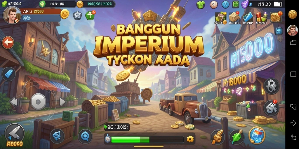 Tampilan menarik dari gameplay API5000 yang penuh strategi Tycoon.