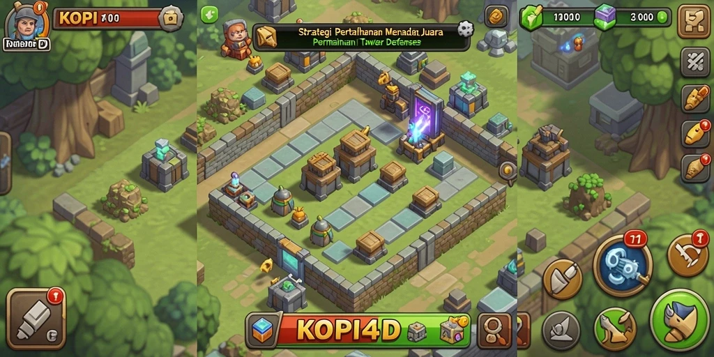 Gameplay seru Tower Defense di KOPI4D dengan strategi pertahanan yang menegangkan.