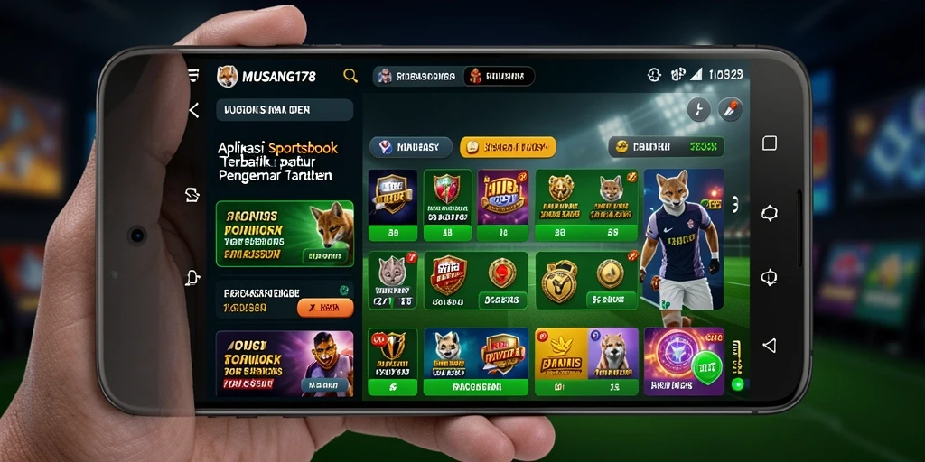Tampilan gameplay taruhan olahraga di MUSANG178 yang menarik.