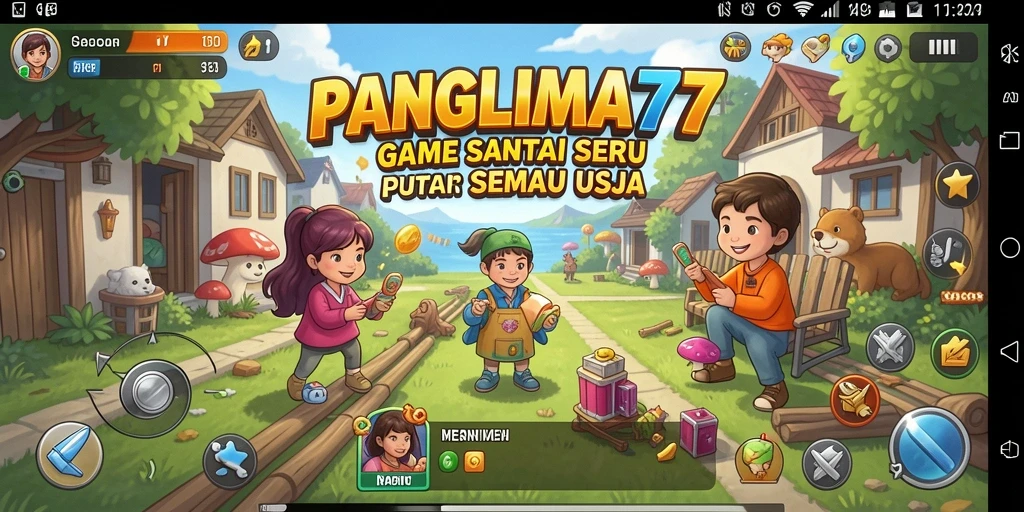 Tampilkan gameplay seru dari PANGLIMA77 yang menghibur.