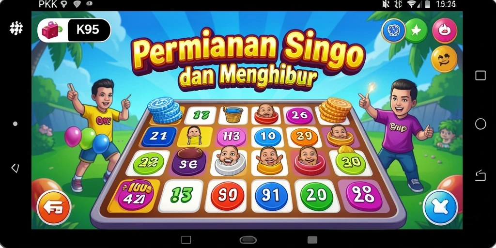 Tangkapan layar gameplay PK95 yang menarik dan seru.