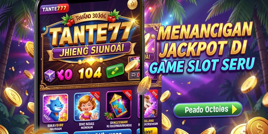 Gameplay seru dan grafis menarik dari TANTE777 slot.