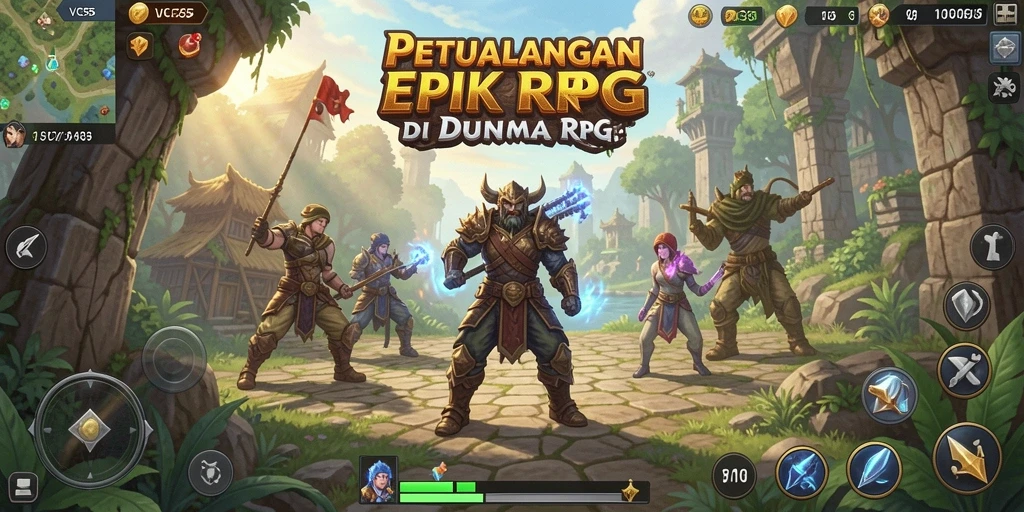 Gameplay menarik dari VC55 dengan elemen RPG yang kuat.